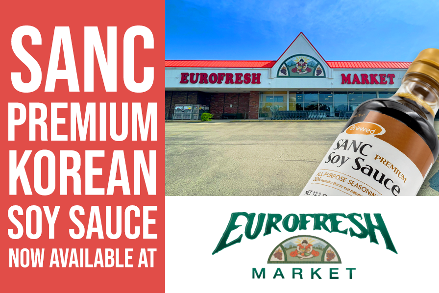 SANC Premium Korean Soy Sauce Is Now at Eurofresh Market