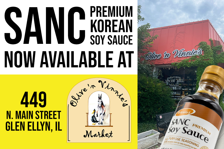 SANC Premium Korean Soy Sauce Is Now at Olive & Vinnie’s