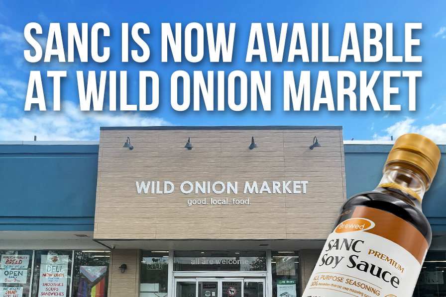 SANC Soy Sauce Is Now Available at Wild Onion Market in Rogers Park